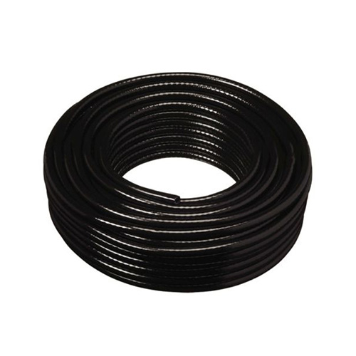 Armerad PVC-slang | Svart | 13 mm